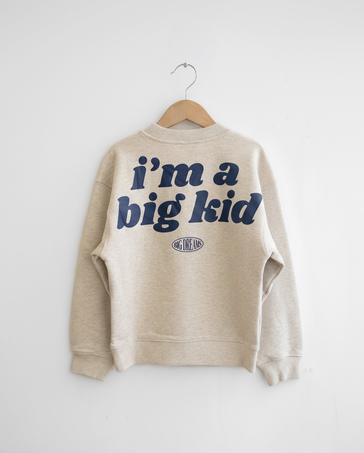 Big Kid Sweater - Grey